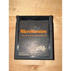 MicroMaestro by Chalk Board for the PowerPad Commodore 64 Version‎ Cart Only